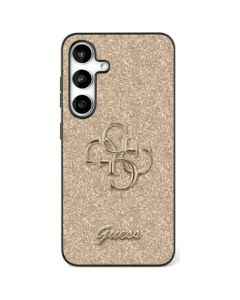 GUESS case for SAMSUNG S25 Ultra GUHCS25LHG4SGD (Fixed Glitter Big 4G) gold