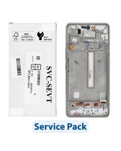 ServicePack LCD Display SAMSUNG A53 5G A536B GH82-28024B White