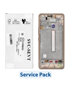 ServicePack LCD Display SAMSUNG A53 5G A536B GH82-28024D Gold