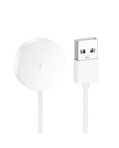 Charging cable for smartwatch Hoco 0 6 m Y29 white
