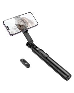 Selfie stick Hoco tripod with wireless remote control magnetic K25 black