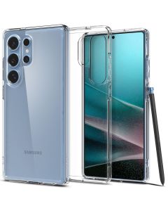 SPIGEN case ULTRA HYBRID for SAMSUNG S25 Ultra crystal clear