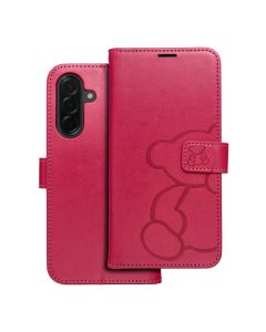 MEZZO Book case for SAMSUNG A36 5G teddy bear magenta