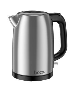 Stainless steel electric kettle Hoco 1 7L HE12 stainless steel