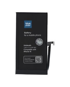 Battery for iPhone 15 3349 mAh Blue Star HQ