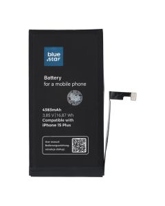 Battery for iPhone 15 PLUS 4383 mAh Blue Star HQ