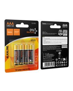 Alkaline battery R3 (AAA) Hoco DLR02 4 pcs