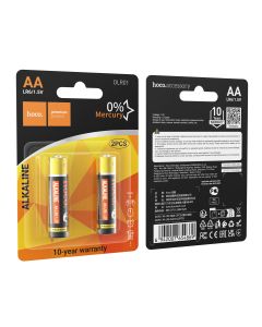 Alkaline battery R6 (AA) Hoco DLR01 2 pcs