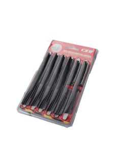 Car door edge protector 8 pcs black