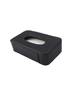 Tissue box with strap black