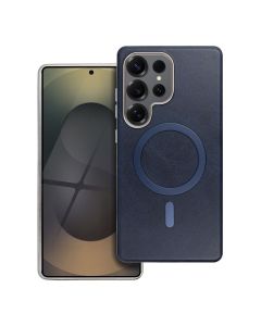 GENTLEMAN MAG COVER Case compatible with MagSafe for SAMSUNG S25 PLUS navy blue