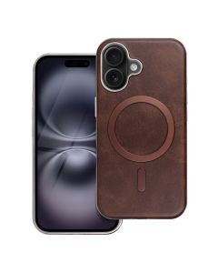 GENTLEMAN MAG COVER Case compatible with MagSafe for IPHONE 14 brown
