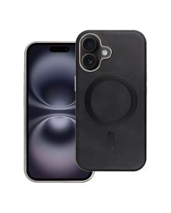 GENTLEMAN MAG COVER Case compatible with MagSafe for IPHONE 16e (SE 4 2025) black