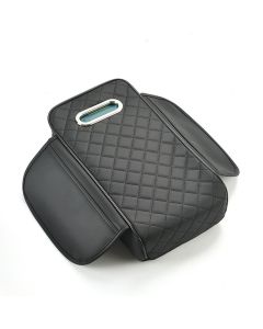 Seat armrest box heightening storage bag black
