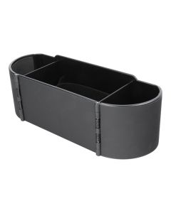 Seat back storage box black