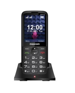 MAXCOM mobile phone for senior MM445 black
