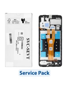 ServicePack LCD Display for SAMSUNG A06 A065 GH81-26440A Black