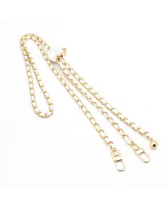 Chain / Rope with holder GLAMOUR fit all models 80mm max width WHITE