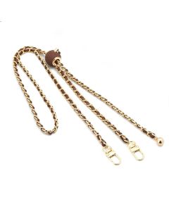 Chain / Rope with holder GLAMOUR fit all models 80mm max width BROWN