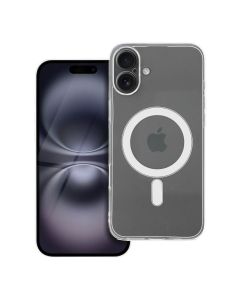 CLEAR Case 2 mm for IPHONE 16 Plus compatible with MagSafe (camera protection) transparent