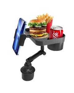 Car table with phone holder CP12 black