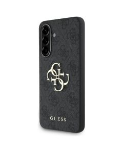 GUESS case for SAMSUNG A56 GUHCSA564GMGGR (4G PU Big Logo) black