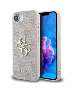 GUESS case for IPHONE 16e (SE 4 2025) GUHCPSE44GMGPI (4G PU Big Logo) pink
