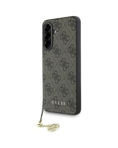 GUESS case for SAMSUNG A36 GUHCSA36GF4GBR (PU 4G Charm) brown