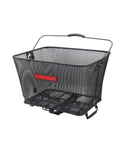 Rear bicycle basket with quick release FSBKT-104 black