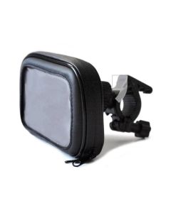 ART leather bike holder for handlebar for mobile phone / GPS / MP4 AX-16 black