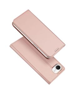 DUX DUCIS wallet case SKIN PRO for IPHONE 16e rose