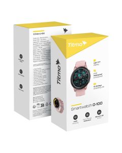 Smartwach TITMO O-100 (TFT  bluetooth call) pink