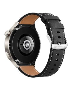 FORCELL F-DESIGN FS21 eco leather strap for SAMSUNG Watch 20 mm black