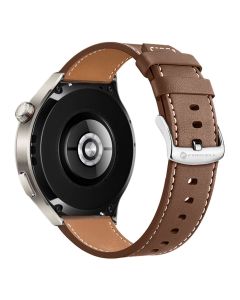 FORCELL F-DESIGN FS21 eco leather strap for SAMSUNG Watch 20 mm brown