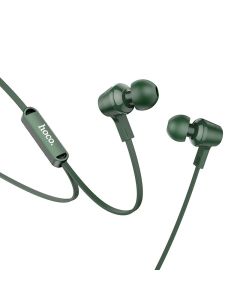 Wire earphones Jack 3 5 mm Hoco M86 army green
