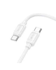 Cable USB C to USB C Hoco PD 5A 240W 1 m X115 white