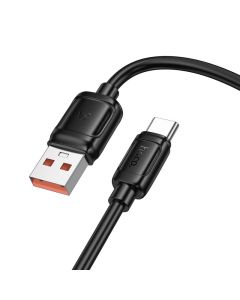 Cable USB A to USB C Hoco PD 5A 100W 1 m X115 black