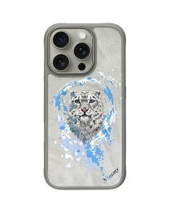 NIMMY case PANTHER compatible with MagSafe for IPHONE 16 Pro light gray