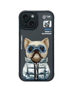 NIMMY case COOL&CUTE 2.0 Dog for IPHONE 15 black