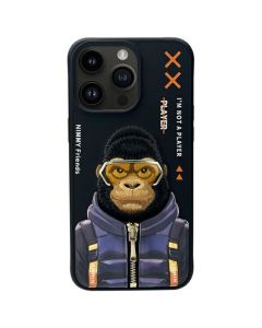 NIMMY case COOL&CUTE 2.0 Monkey for IPHONE 15 Pro black