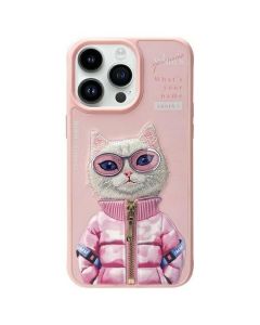 NIMMY case COOL&CUTE 2.0 Cat for IPHONE 15 Pro pink