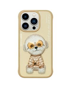 NIMMY case GLASSES COOL DOG for IPHONE 15 Pro Max khaki