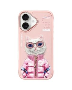 NIMMY case COOL&CUTE 2.0 Cat for IPHONE 16 pink
