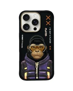 NIMMY case COOL&CUTE 2.0 Monkey for IPHONE 16 Pro black