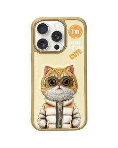 NIMMY case COOL&CUTE 2.0 Cat for IPHONE 16 Pro khaki
