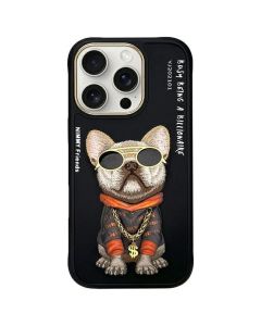 NIMMY case GLASSES COOL DOG for IPHONE 16 Pro Max black