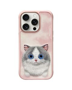 NIMMY case BIG EYED PET 2.0 Cat for IPHONE 16 Pro Max pink