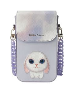 NIMMY phone bag BIG EYED PET 2.0 Rabbit purple
