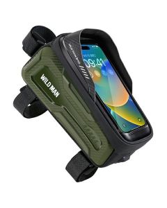 WILDMAN traveling bag for bike frame with zipper 1L (4 - 7) M20 green