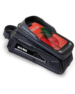 WILDMAN traveling bag for bike frame with zipper 2L (4 - 7) M30 black